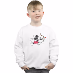 Disney - Sweat LOVE CHERUB - Garçon (Blanc)