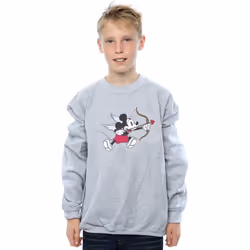 Disney - Sweat LOVE CHERUB - Garçon (Gris chiné)