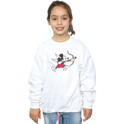Disney - Sweat LOVE CHERUB - Fille (Blanc)
