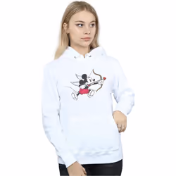 Disney - Sweat à capuche LOVE CHERUB - Femme (Blanc)