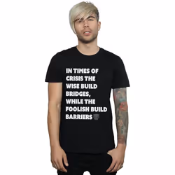 Marvel - T-shirt TIMES OF CRISIS - Homme (Noir)