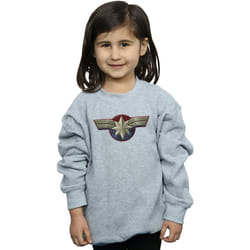 Marvel - Sweat - Fille (Gris chiné)