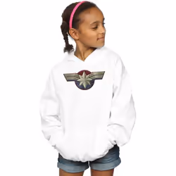 Marvel - Sweat à capuche - Fille (Blanc)