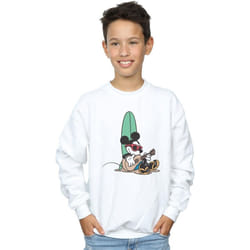 Disney - Sweat SURF AND CHILL - Garçon (Blanc)