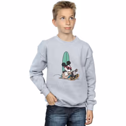 Disney - Sweat SURF AND CHILL - Garçon (Gris chiné)