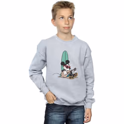 Disney - Sweat SURF AND CHILL - Garçon (Gris chiné)