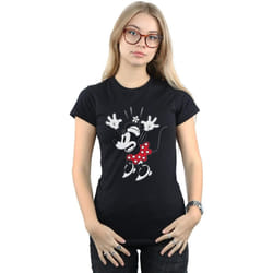 Disney - T-shirt SURPRISE - Femme (Noir)