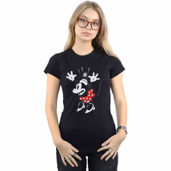 Disney - T-shirt SURPRISE - Femme (Noir)