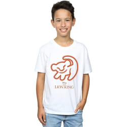 Disney - T-shirt THE LION KING - Garçon (Blanc)