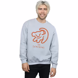 Disney - Sweat THE LION KING - Homme (Gris chiné)