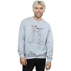 Disney - Sweat ARISTOCATS WE GO TOGETHER - Homme (Gris chiné)