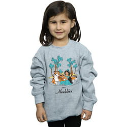 Disney - Sweat - Fille (Gris chiné)