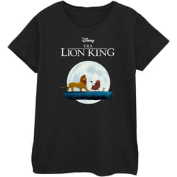 Disney - T-shirt THE LION KING HAKUNA MATATA WALK - Femme (Noir)