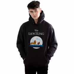 Disney - Sweat à capuche THE LION KING HAKUNA MATATA WALK - Homme (Noir)