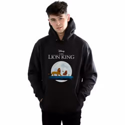 Disney - Sweat à capuche THE LION KING HAKUNA MATATA WALK - Homme (Noir)