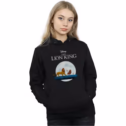 Disney - Sweat à capuche THE LION KING HAKUNA MATATA WALK - Femme (Noir)