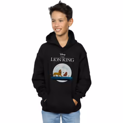 Disney - Sweat à capuche THE LION KING HAKUNA MATATA WALK - Garçon (Noir)