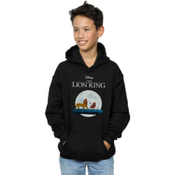 Disney - Sweat à capuche THE LION KING HAKUNA MATATA WALK - Garçon (Noir)