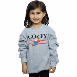 Disney - Sweat BY NATURE - Fille (Gris chiné)