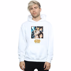 Star Wars - Sweat à capuche - Homme (Blanc)