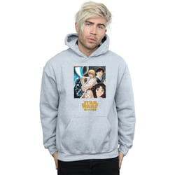 Star Wars - Sweat à capuche - Homme (Gris chiné)