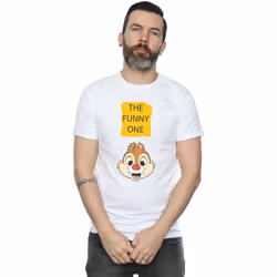Disney - T-shirt CHIP N DALE THE FUNNY ONE - Homme (Blanc)