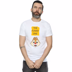 Disney - T-shirt CHIP N DALE THE FUNNY ONE - Homme (Blanc)