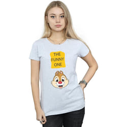 Disney - T-shirt CHIP N DALE THE FUNNY ONE - Femme (Gris chiné)