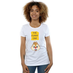 Disney - T-shirt CHIP N DALE THE FUNNY ONE - Femme (Blanc)