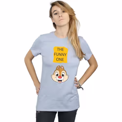 Disney - T-shirt CHIP N DALE THE FUNNY ONE - Femme (Gris chiné)