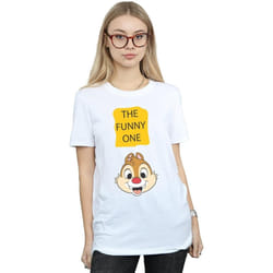 Disney - T-shirt CHIP N DALE THE FUNNY ONE - Femme (Blanc)