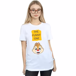 Disney - T-shirt CHIP N DALE THE FUNNY ONE - Femme (Blanc)
