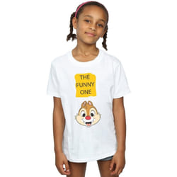 Disney - T-shirt CHIP N DALE THE FUNNY ONE - Fille (Blanc)