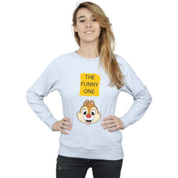 Disney - Sweat CHIP N DALE THE FUNNY ONE - Femme (Gris chiné)