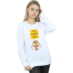 Disney - Sweat CHIP N DALE THE FUNNY ONE - Femme (Blanc)