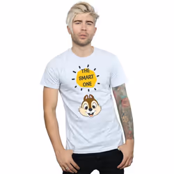 Disney - T-shirt CHIP N DALE THE SMART ONE - Homme (Gris chiné)