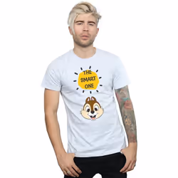 Disney - T-shirt CHIP N DALE THE SMART ONE - Homme (Gris chiné)