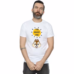 Disney - T-shirt CHIP N DALE THE SMART ONE - Homme (Blanc)