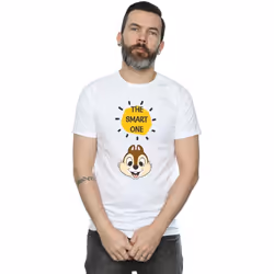 Disney - T-shirt CHIP N DALE THE SMART ONE - Homme (Blanc)