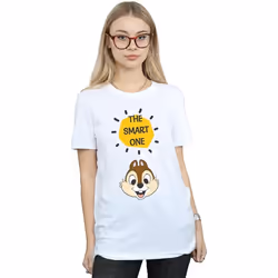 Disney - T-shirt CHIP N DALE THE SMART ONE - Femme (Blanc)