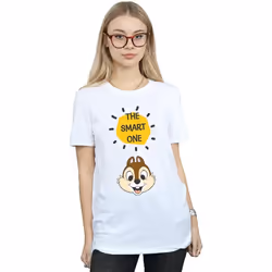Disney - T-shirt CHIP N DALE THE SMART ONE - Femme (Blanc)
