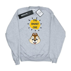 Disney - Sweat CHIP N DALE THE SMART ONE - Homme (Gris chiné)