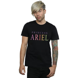 Disney - T-shirt THE LITTLE MERMAID ARIEL GRAPHIC - Homme (Noir)
