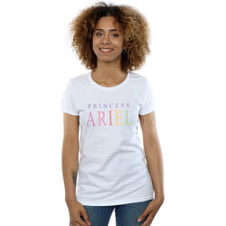 Disney - T-shirt THE LITTLE MERMAID ARIEL GRAPHIC - Femme (Blanc)