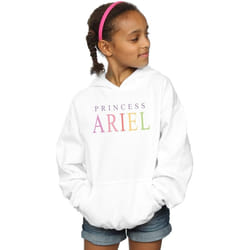 Disney - Sweat à capuche THE LITTLE MERMAID ARIEL GRAPHIC - Fille (Blanc)