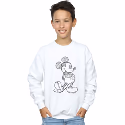 Disney - Sweat MICKEY MOUSE - Garçon (Blanc)