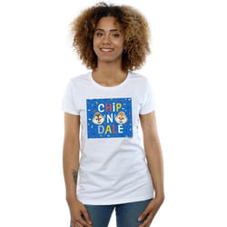 Disney - T-shirt CHIP N DALE - Femme (Blanc)