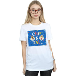 Disney - T-shirt CHIP N DALE - Femme (Blanc)