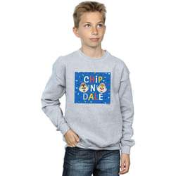 Disney - Sweat CHIP N DALE - Garçon (Gris chiné)