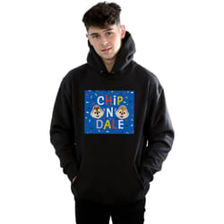 Disney - Sweat à capuche CHIP N DALE - Homme (Noir)